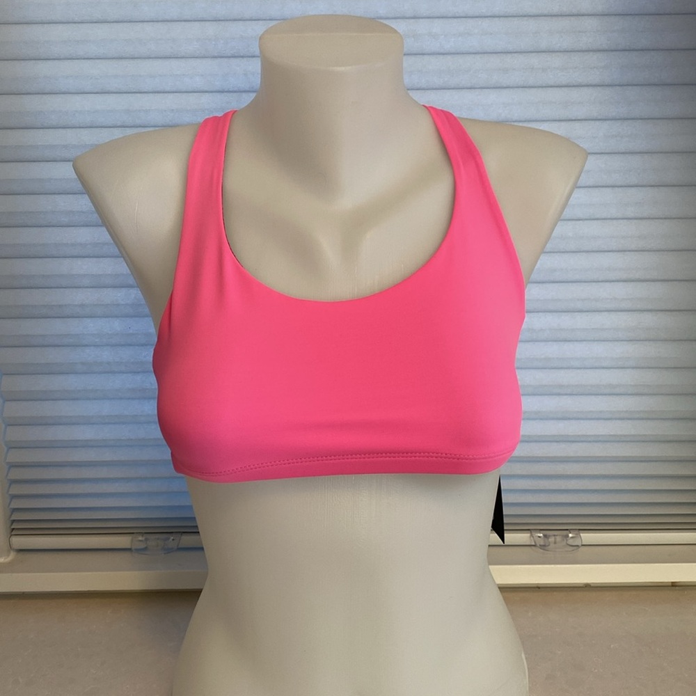 Onzie Bra top. Swim top. Hot pink. Size M/L